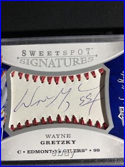 Wayne Gretzky 2007-08 Upper Deck Sweet Shot On Baseball Auto RARE /15 Made