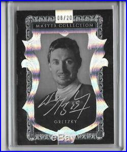 Wayne Gretzky 2015 Upper Deck Master Collection Autograph Auto #08/20