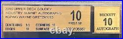 Wayne Gretzky 2016 Hawaii Industry Summit Goudey Autograph /10