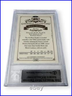 Wayne Gretzky 2016 UD Goodwin Champions Hand Signed Autograph Slabbed #52 BAS