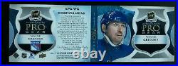 Wayne Gretzky 2017-18 The Cup Pro Gear Dual 4-clr Patch Auto Ssp /18 Sick Card