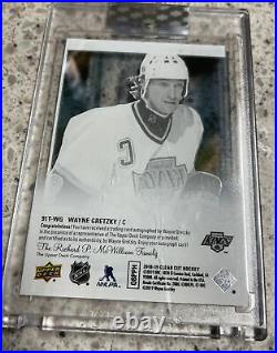 Wayne Gretzky 2018-19 UD Clearcut Autograph SSP