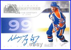 Wayne Gretzky 2019-20 Upper Deck Ultimate Collection Autograph Card #US-WG