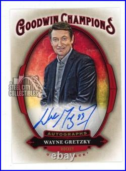 Wayne Gretzky 2020 Upper Deck Goodwin Champions Autograph Card #A-WG