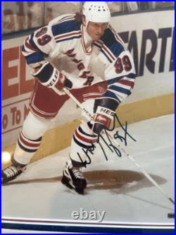 Wayne Gretzky 8 x 10 signed framed picture Sports Creations Authentic
