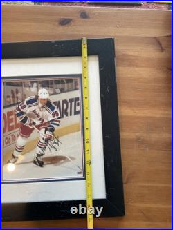 Wayne Gretzky 8 x 10 signed framed picture Sports Creations Authentic