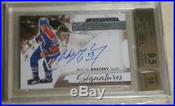Wayne Gretzky 9.5 2015-16 Upper Deck Premier Signatures Auto/Autograph Pop 2