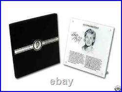 Wayne Gretzky 9'' x 9'' NHL Hockey Hall of Fame 1999 Replica Plaque Autographed