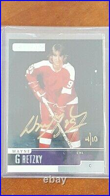 Wayne Gretzky'99-00 UD CHL Prospect Buyback Autograph 04/10 Sault Ste. Marie