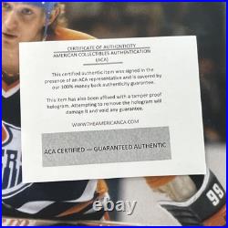 Wayne Gretzky #99 Autographed Edmonton Oilers 11x14 Hand Signed COA Hologram