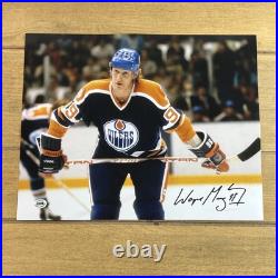 Wayne Gretzky #99 Autographed Edmonton Oilers 11x14 Photo Signed COA Hologram