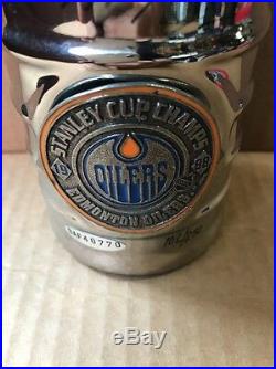 Wayne Gretzky 99 Edmonton Oilers Signed Mini Stanley Cup UDA BAF40770 102/250