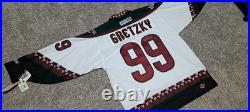 Wayne Gretzky #99 HOF The Great One Hand-Signed Phoenix Coyotes Jersey With Tags