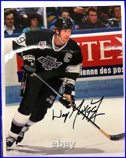 Wayne Gretzky #99 Los Angeles Kings NHL Rare Autographed Photo 8 x 10