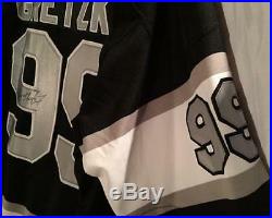 Wayne Gretzky 99 Los Angeles LA Kings Autographed Authentic NHL Hockey Jersey