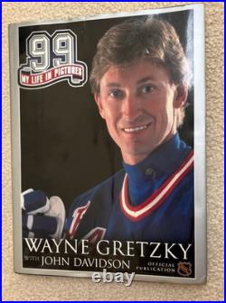Wayne Gretzky 99 My Life In Pictures Signed 1st Printing