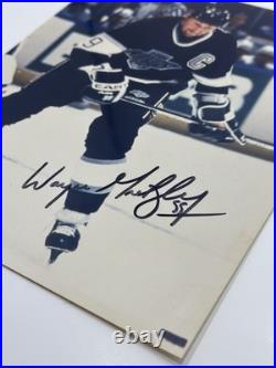 Wayne Gretzky #99 Signed Autographed LA Kings 8x10 Hockey Photo NHL HOF