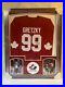 Wayne Gretzky #99 Signed Team Canada Hockey Jersey Custom Framed With COA