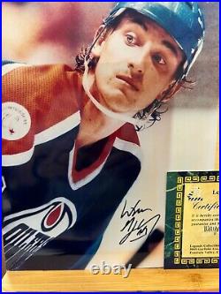 Wayne Gretzky #99 The Great One Edmonton Oilers Autograph 8X10 Glossy Photo COA