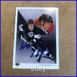 Wayne Gretzky AUTOGRAPHED CARD