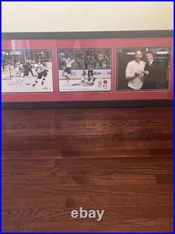Wayne Gretzky Alex Ovechkin Autographed Framed 8x10's with UD and Fanatics COA