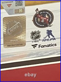 Wayne Gretzky Alex Ovechkin Autographed Framed 8x10's with UD and Fanatics COA