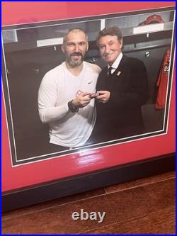 Wayne Gretzky Alex Ovechkin Autographed Framed 8x10's with UD and Fanatics COA