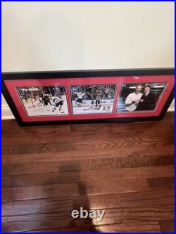 Wayne Gretzky Alex Ovechkin Autographed Framed 8x10's with UD and Fanatics COA