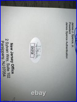 Wayne Gretzky Auto Autograph Signed Hockey Puck World New York Rangers Jsa