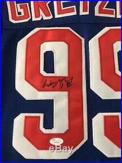 Wayne Gretzky Auto Autograph Signed New York Rangers CCM Starter Jersey Jsa Hof