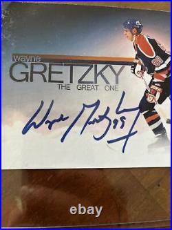 Wayne Gretzky Auto JSA Cert HOF Certified 4x6 Autograph NHL Hockey Great One