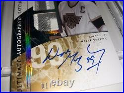 Wayne Gretzky Auto Patch 1/10, Upper Deck Ultimate Collection 2009-10, L. A. King