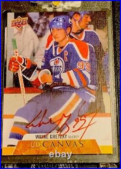 Wayne Gretzky Auto Red Ink