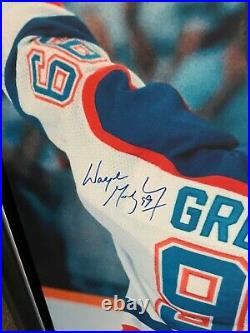 Wayne Gretzky Autograph And Limited Edition Canvas With Wga Coa