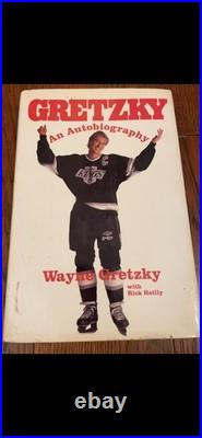 Wayne Gretzky Autograph Signed Autobiography Hardcover Book 1st Edition