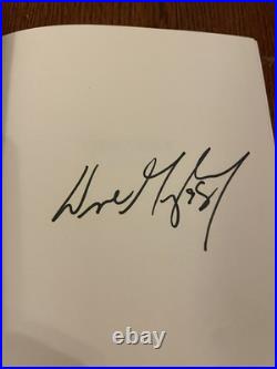 Wayne Gretzky Autograph Signed Autobiography Hardcover Book 1st Edition