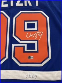 Wayne Gretzky Autograph Signed Edmonton Oilers Jersey XL PROOF Beckett LOA
