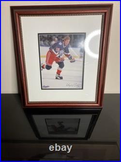 Wayne Gretzky Autograph Signed Photo New York Rangers Hespeler Promo Autographed
