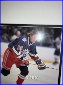 Wayne Gretzky Autograph Signed Photo New York Rangers Hespeler Promo Autographed