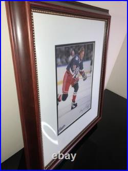 Wayne Gretzky Autograph Signed Photo New York Rangers Hespeler Promo Autographed