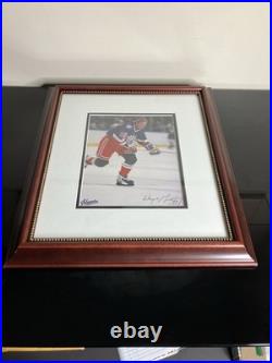 Wayne Gretzky Autograph Signed Photo New York Rangers Hespeler Promo Autographed