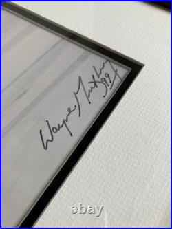 Wayne Gretzky Autograph Signed Photo New York Rangers Hespeler Promo Autographed