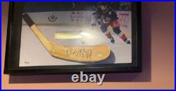Wayne Gretzky Autographed 16 X 24 Upperdeck Shadow Box Uda Only #199 Rare