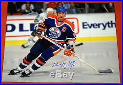 Wayne Gretzky Autographed 16x20 Photo Edmonton Oilers