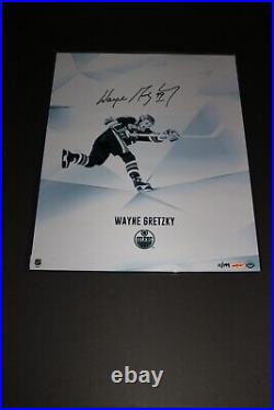 Wayne Gretzky Autographed 16x20 UDA Clarity 11/199