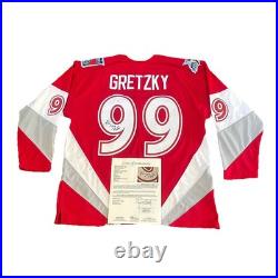 Wayne Gretzky Autographed 1999 All Star Game Mitchell & Ness Jersey JSA LOA