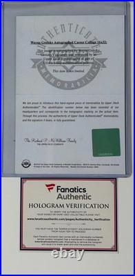 Wayne Gretzky Autographed 32x16 Pano Photo Framed (38x22) Fanatics & UDA COA's