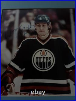 Wayne Gretzky Autographed 8.5x11 Photo Signed COA