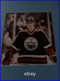 Wayne Gretzky Autographed 8.5x11 Photo Signed COA