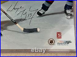Wayne Gretzky Autographed 8x10 NYR Authenticated by WG
